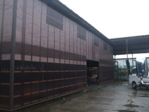 H町　倉庫外壁改修工事